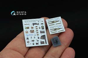 3D Декаль интерьера кабины DH Mosquito B Mk.XVI/PR.XVI  (Airfix) (с 3D-печатными деталями)