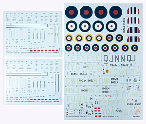 Сборная модель 1/48 Supermarine Spitfire STORY: THE SWEEPS (Eduard kits)