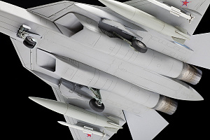 Сборная модель 1/72 Российский истребитель пятого поколения Су-57 (Zvezda)