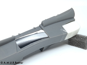 Дополнения из смолы 1/48 Воздухозаборники и составные каналы для модели SEPECAT Jaguar GR.1/Gr.1A