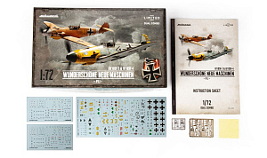 Сборная модель 1/72 Messerschmitt Bf-109F (Dual Combo) (Eduard kits)