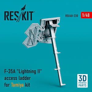 Дополнения из смолы 1/48 Lockheed-Martin F-35A Lightning II access ladder  (ResKit)