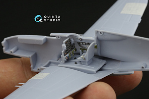 3D Декаль интерьера кабины P-40B (Airfix)