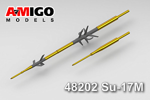 Дополнения из латуни 1/48 ПВД самолетов семейства Су-17M (Amigo Models)