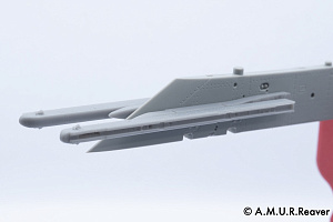 Дополнения из смолы 1/48 Лончер LAU-128 (поздний) с адаптером ADU-552 (A.M.U.R.Reaver)
