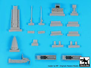 Дополнения из смолы 1/48 F.M.A. IA-58A Pucara BIG set (designed to be used with Kinetic Model kits)