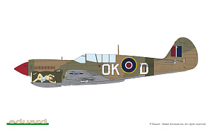 Сборная модель 1/48 Curtiss KITTYHAWK DUAL COMBO Mk.Ia (P-40E)/Mk.IV(P-40N) (LIMITED!) (Eduard kits)
