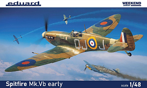 Сборная модель 1/48 Spitfire Mk.Vb early (Weekend Edition) (Eduard kits)