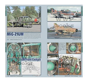 Авиационные книги МиГ-21 МФ/УМ в деталях (2-е издание) (WWP Publications)