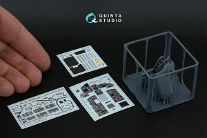 3D Декаль интерьера кабины F-15C PAD-upgraded (Tamiya) (с 3D-печатными деталями)
