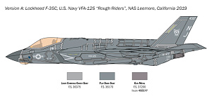 Сборная модель 1/72 Lockheed-Martin F-35C Lightning II (Italeri)