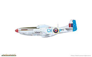 Сборная модель 1/48 North-American Mustang Mk.IV Profipack edition (Eduard kits)
