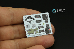 3D Декаль интерьера кабины A-1J (Hasegawa)