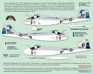 Декаль 1/32 Grumman A-6A Intruder (9) (Zotz)