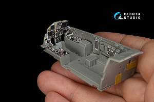 3D Декаль интерьера кабины со смоляными деталями F-15C PAD-upgraded (GWH)