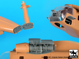 Дополнения из смолы 1/72 Sikorsky MH-53J Pave Low BIG SET BDOA72012 and BDOA72013 (Italeri)