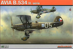 Сборная модель 1/48 Avia B-534 III serie (PROFIPACK) Re-edition (Eduard kits)