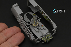 3D Декаль интерьера кабины A6M5 Zero, пр-ва Mitsubishi (Fine Molds)