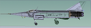 Сборная модель 1/72 Fairey Delta FD.2 (Dora Wings)