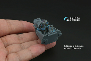 3D Декаль включенные дисплеи Су-30СМ набора QD+48671 (Звезда)