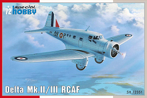 Сборная модель 1/72 Delta Mk.II/III RCAF (3x camo) (Special Hobby)