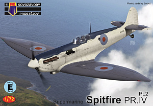 Сборная модель 1/72 Supermarine Spitfire Pr.IV (Kovozavody Prostejov)