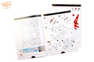 Сборная модель 1/72 de Havilland DH.88 Comet Advanced kit (Clear Prop)