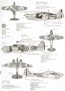 Декаль 1/72 Vichy Air Force 1940-42 Part 1.(Colorado)