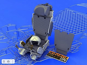 Дополнения из смолы 1/48 МиГ-21 кресло (ранний вариант) (для модели Eduard)