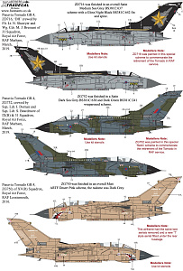 Декаль 1/32  RAF Panavia Tornado GR.4 (3) (Xtradecal)