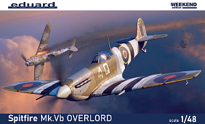 Сборная модель 1/48 Spitfire Mk.Vb OVERLORD (Weekend Edition) (Eduard kits)