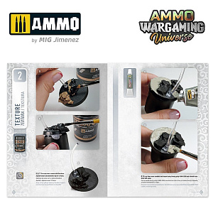 Набор для создания эффектов AMMO WARGAMING UNIVERSE 04 - Volcanic Soils (Ammo Mig)