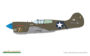 Сборная модель 1/48 Curtiss P-40K Warhawk DUAL COMBO (Eduard kits)
