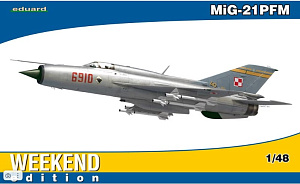 Сборная модель 1/48 МиГ-21ПФМ "Weekend Edition" (Eduard kits)