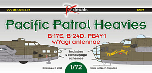 Декаль 1/72 Pacific Patrol Heavies (DK Decals)