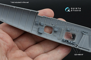 3D Декаль интерьера кабины Стрелка Fairey Barracuda (Trumpeter) (с 3D-печатными деталями)