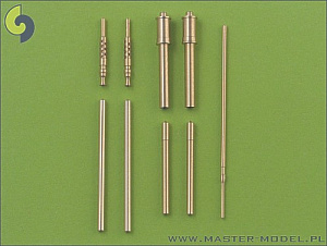 Дополнения из латуни 1/48 Focke-Wulf Fw-190A-6 Пушечные и пулеметные стволы & Pitot Tube