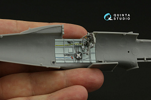 3D Декаль интерьера кабины Macchi C.202 Folgore поздний (Hasegawa/Eduard)