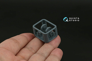 Колеса И-16 (поздние) с отдельными нагруженными шинами (Звезда)