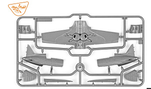 Сборная модель 1/72 Поликарпов И-16 тип 5 (1938-1941) Starter kit (Clear Prop)