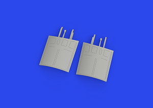 Дополнения из смолы 1/48 Lockheed F-104A/C airbrakes (Eduard and Kinetic Model kits)