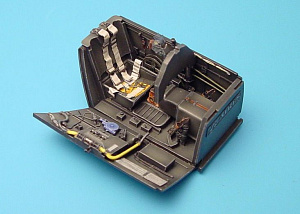 Дополнения из смолы 1/32 Кабина пилота Messerschmitt Bf-109G-6 (для Hasegawa kits)