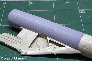 Дополнения из смолы 1/48 Набор для коррекции нижней части фюзеляжа Су-17М4/Су-22М4 (A.M.U.R.Reaver)