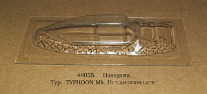 Вакуформованный фонарь 1/48 Typhoon Mk.Ib Car Door Late (HAS) (Rob Taurus)