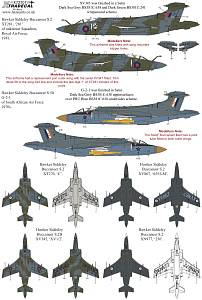 Декаль 1/72 Blackburn Buccaneer S.2 Collection Part.1 (10) (Xtradecal)
