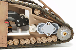 Сборная модель 1/35 Английский танк Mk.IV Male "Самец" (+моторчик с редуктором) (Tamiya)
