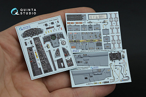 3D Декаль интерьера кабины F-104C (Italeri)