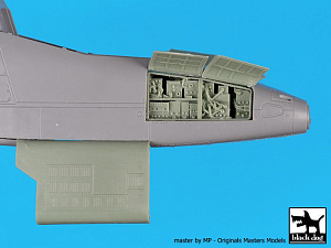 Дополнения из смолы 1/48 Mikoyan MiG-23BN big set (designed to be used with Eduard kits) 