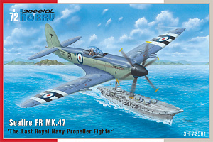 Сборная модель 1/72 Seafire FR MK.47 Last Royal Navy (Special Hobby)