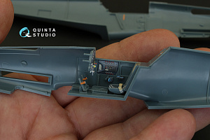 3D Декаль интерьера кабины Bf 109F-2/F-4 (для модели Eduard)